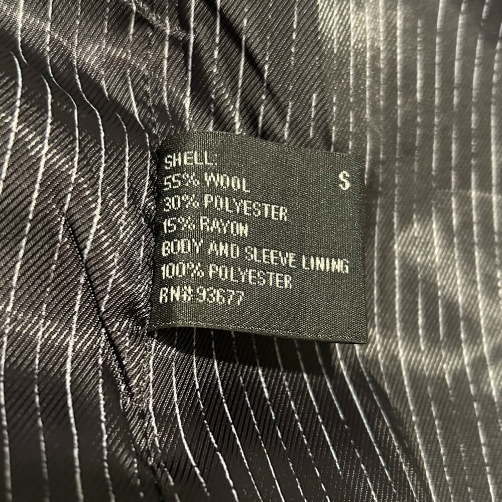 Worthington Black Wool Coat - Picture 5 of 11